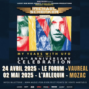 Michael Schenker @ Le Forum - Vauréal, France [24/04/2025]