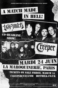 Hot Milk & Creeper @ La Maroquinerie - Paris, France [24/06/2025]