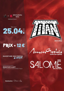 Titan @ Monter's Art - Fréjus, France [25/04/2025]