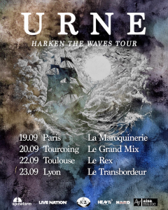 Urne (REPORTÉ) @ Le Transbordeur - Villeurbanne, France [23/09/2025]