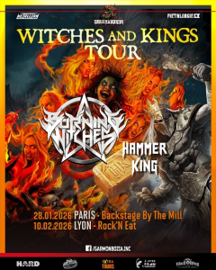 Burning Witches  @ Backstage By The Mill - Paris, France [28/01/2026]