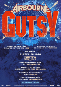Airbourne @ L'Interférence - Toulouse, France [21/03/2026]