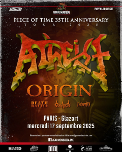 Atheist @ Glazart - Paris, France [17/09/2025]