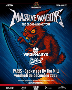 Massive Wagons @ Backstage By The Mill - Paris, France [05/12/2025]
