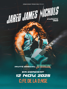 Jared James Nichols @ Café de la Danse - Paris, France [12/11/2025]
