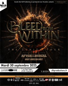 Bleed From Within @ La Rayonne - Villeurbanne, France [30/09/2025]