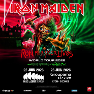 Iron Maiden @ Groupama Stadium - Décines, France [28/06/2026]