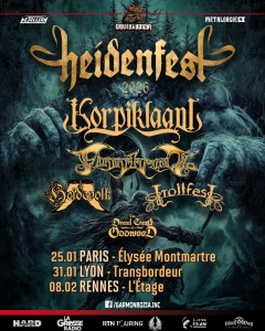 Heidenfest 2026 @ L'Elysée Montmartre - Paris, France [25/01/2026]