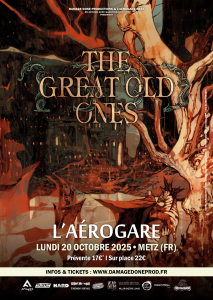 The Great Old Ones @ L'Aérogare - Metz, France [20/10/2025]
