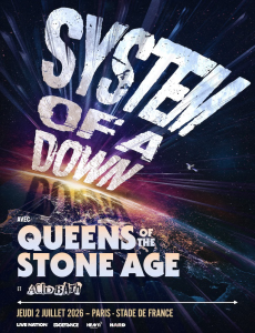 System Of A Down @ Stade de France - Saint-Denis, France [02/07/2026]