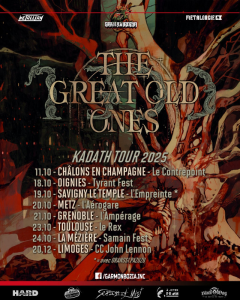 The Great Old Ones @ CCM John Lennon - Limoges, France [20/12/2025]