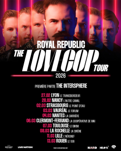Royal Republic @ Le 106 - Rouen, France [13/03/2026]