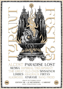 Tyrant Fest 2025 @ L'Aéronef - Lille, France [19/10/2025]