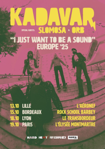 Kadavar @ L'Elysée Montmartre - Paris, France [19/10/2025]