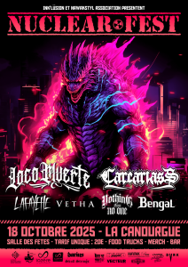 Nuclear Fest 2025 @ Salle des Fêtes - La Canourgue, France [18/10/2025]