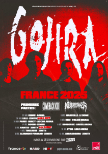 Gojira @ Palais Nikaïa - Nice, France [08/12/2025]