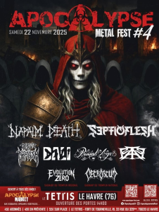 Apocalypse Metal Festival @ Le Tetris - Le Havre, France [22/11/2025]