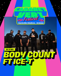 Body Count @ Le Cabaret Vert - Charleville-Mézières, France [20/08/2026]