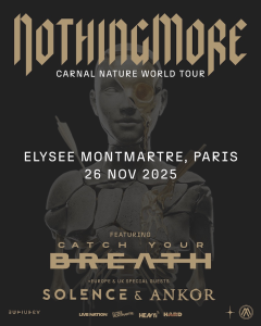 Nothing More @ L'Elysée Montmartre - Paris, France [26/11/2025]
