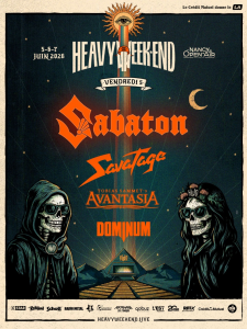 Heavy Week-End 2026 @ Le Zénith - Nancy, France [05/06/2026]