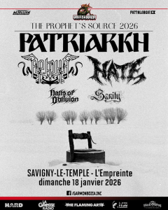 Patriarkh @ L'Empreinte - Savigny-le-Temple, France [18/01/2026]