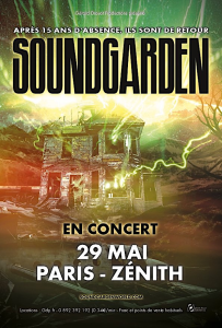 Soundgarden @ Le Zénith Paris-La Villette - Paris, France [29/05/2012]