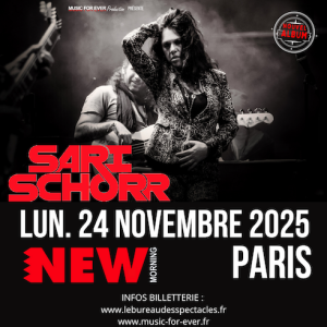 Sari Schorr @ New Morning - Paris, France [24/11/2025]