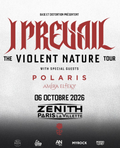 I Prevail @ Le Zénith Paris-La Villette - Paris, France [06/10/2026]
