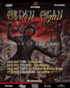 Orden Ogan @ La Laiterie - Strasbourg, France [27/01/2027]