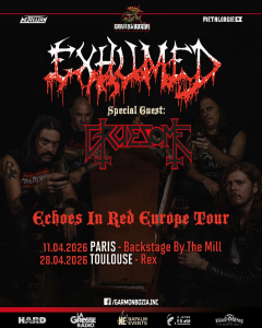 Exhumed & Gruesome @ Le Rex - Toulouse, France [28/04/2026]