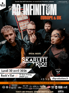 Ad Infinitum @ Rock n'Eat - Lyon, France [20/04/2026]