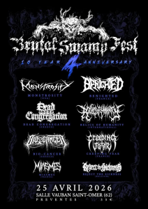 Brutal Swamp Fest 2026 @ Salle Vauban - Saint-Omer, France [25/04/2026]