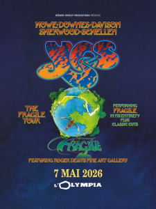 Yes @ L'Olympia - Paris, France [07/05/2026]