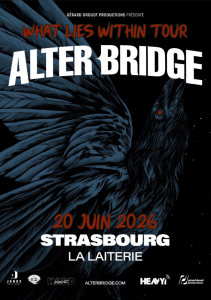 Alter Bridge @ La Laiterie - Strasbourg, France [20/06/2026]