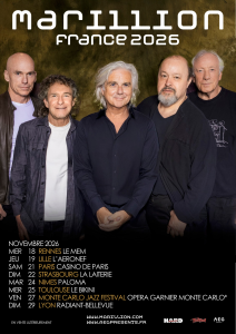 Marillion @ Le Radiant - Caluire-et-Cuire, France [29/11/2026]