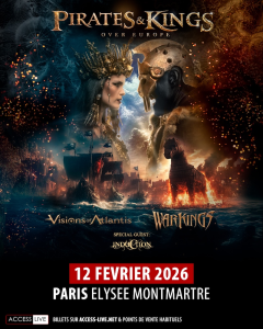 Visions of Atlantis @ L'Elysée Montmartre - Paris, France [12/02/2026]