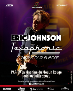Eric Johnson @ La Machine du Moulin-Rouge - Paris, France [02/07/2026]