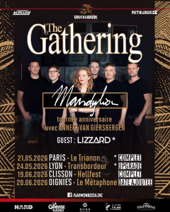 The Gathering (avec Anneke van Giersbergen) [COMPLET] @ Le Trianon - Paris, France [21/05/2026]