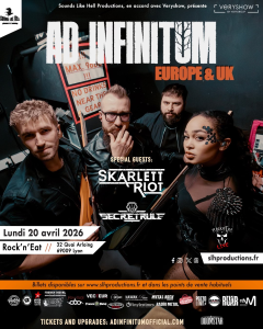 Ad Infinitum @ Rock n'Eat - Lyon, France [20/04/2026]