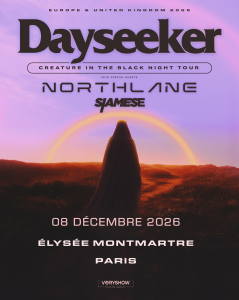 Dayseeker @ L'Elysée Montmartre - Paris, France [08/12/2026]