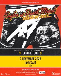 Eagles Of Death Metal @ La Cigale - Paris, France [03/11/2026]