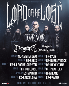 Lord Of The Lost @ Quai Metal - La Roche-sur-Yon, France [11/04/2026]