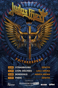 Judas Priest @ Le Zénith Paris-La Villette - Paris, France [17/09/2026]