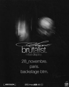 sace6 @ Backstage By The Mill - Paris, France [28/11/2026]