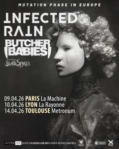 Infected Rain @ La Rayonne - Villeurbanne, France [10/04/2026]