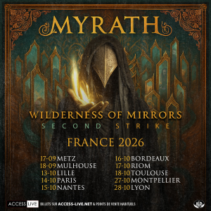 Myrath @ Les Trinitaires - Metz, France [17/09/2026]
