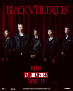 Black Veil Brides @ Le Bataclan - Paris, France [24/06/2026]
