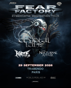 Fear Factory @ Le Trabendo - Paris, France [29/09/2026]