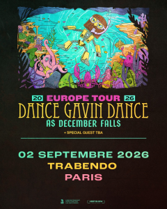 Dance Gavin Dance @ Le Trabendo - Paris, France [02/09/2026]