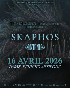 Skaphos @ La Péniche Antipode - Paris, France [16/04/2026]